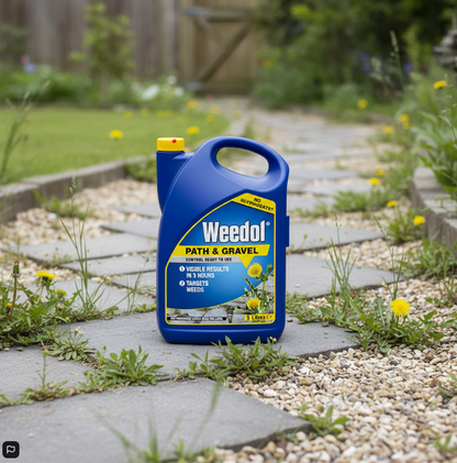 Weedol Path & Gravel | Refill Weed killer | Free from Glyphosate | 1 x 5 Litre