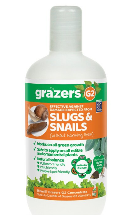 Grazers G2 Slug and Snail Deterrent | Highly concentrated | Eco Friendly 350ml