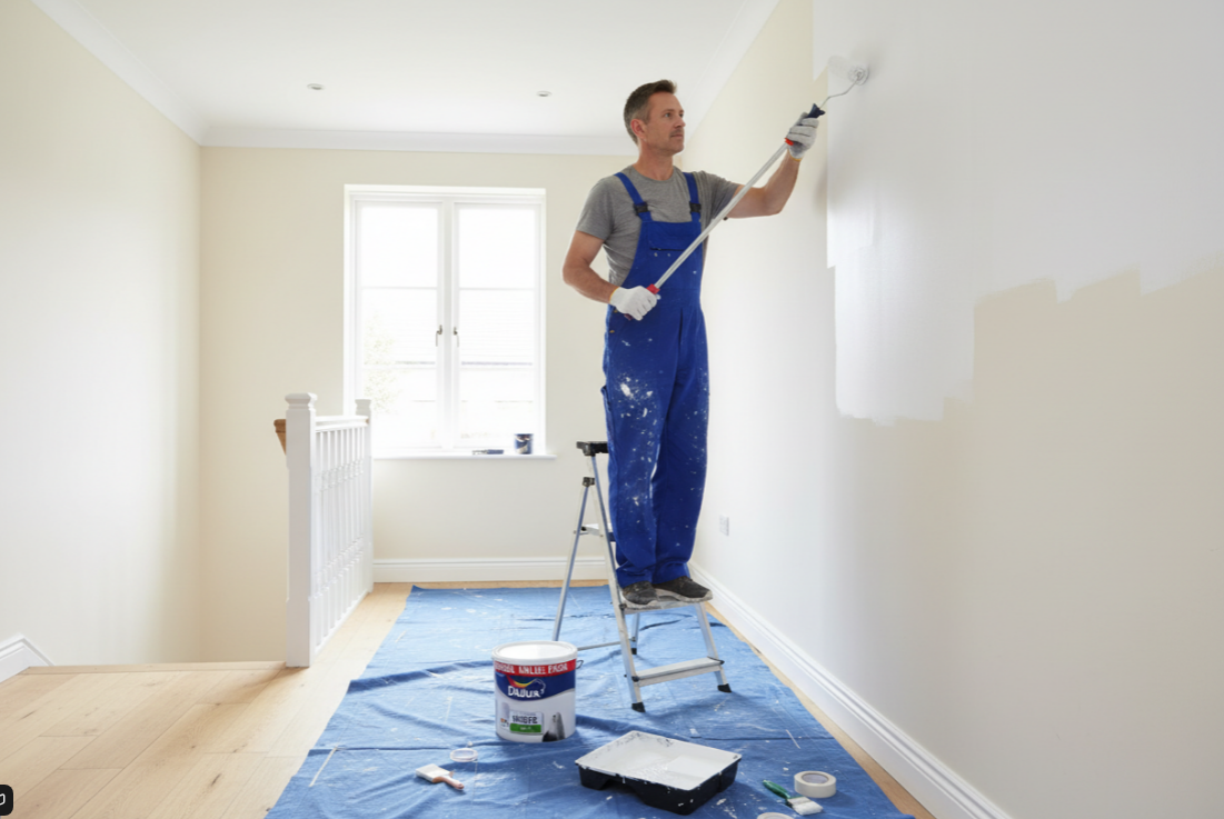 Dulux Silk Emulsion Paint 3L White | Walls & Ceilings | Wipable Finish