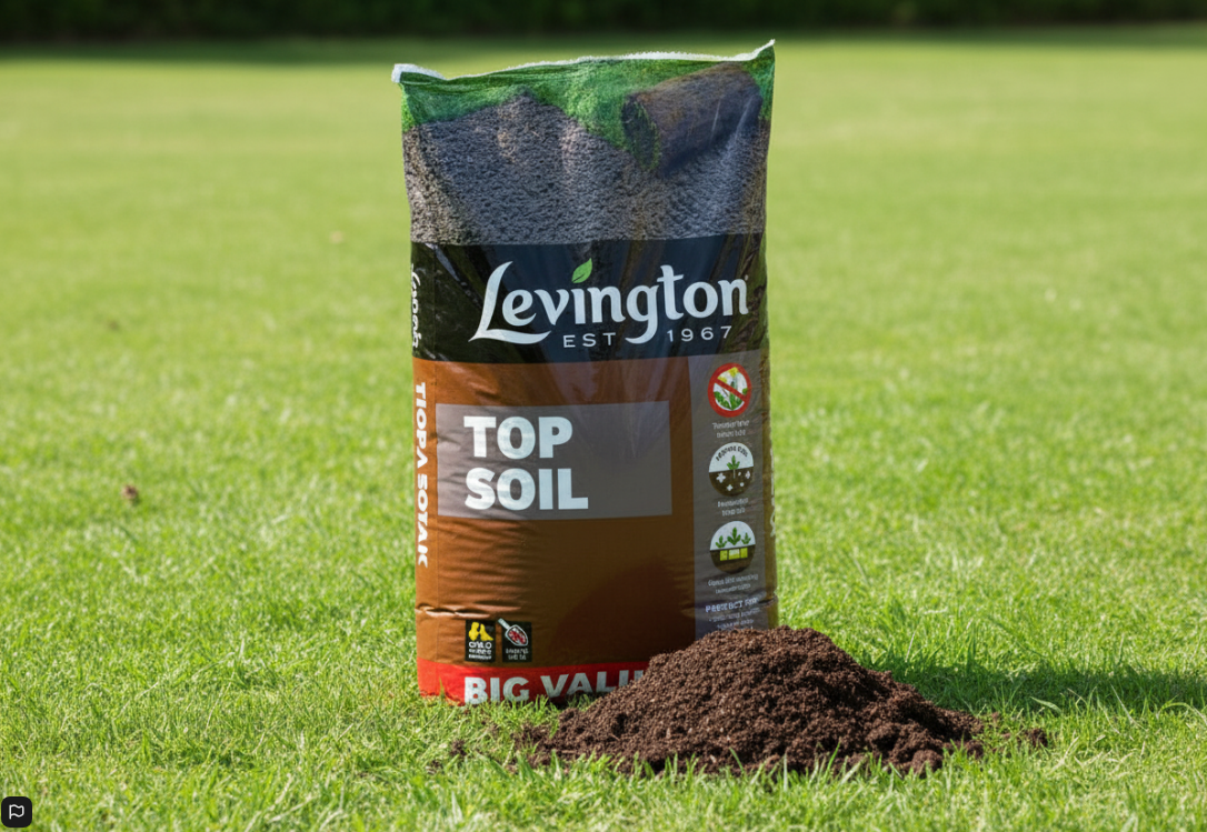 Levington Big Value Pack Top Soil Peat Free 30L
