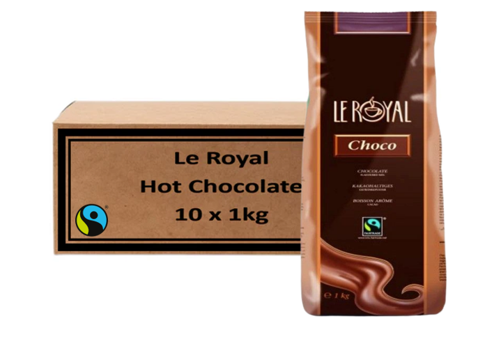 Le Royal Choco Fairtrade Chocolate Powder for Vending 1kg