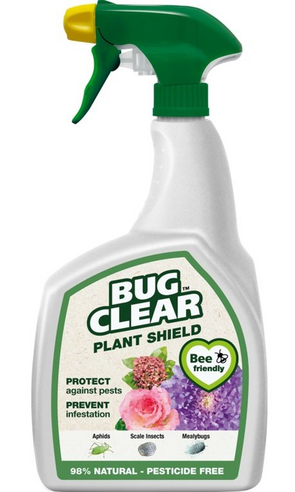 Bugclear Plant Shield | Insecticide Free | All Year Plant Protection Spray 800ml