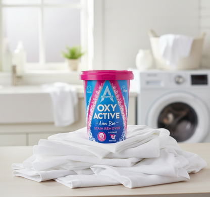Astonish Oxy Active Non-Bio Stain Remover 625g, 28 Washes