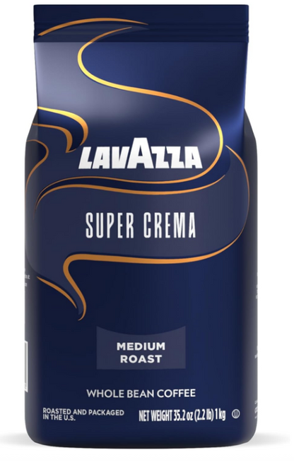 Lavazza Super Crema Coffee Beans 1kg