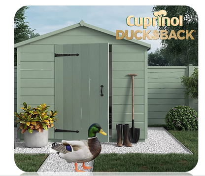 Cuprinol Ducksback Fence & Decking Stain | Delicate Pine | Non Slip | Water Repellent | 5 Litre