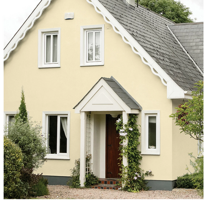 SANDTEX MICROSEAL SMOOTH MASONRY PAINT CORNISH CREAM 5 LITRE