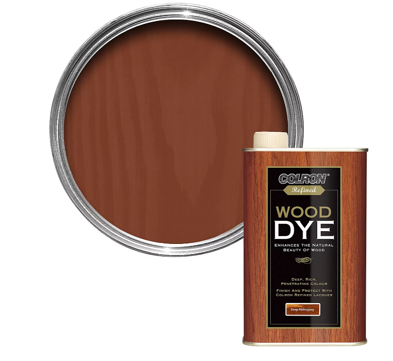 Colron Refined Wood Dye 250Ml Deep Mahogany