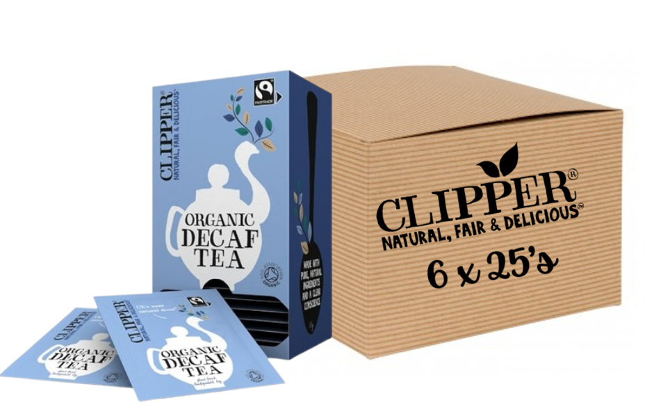 Clipper Fairtrade Organic Decaf Everyday 25 Envelopes