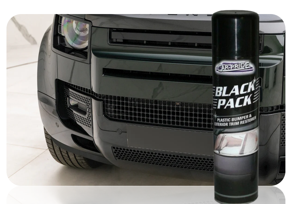Carpride Black Pack For Plastic Bumpers & Exterior Trim Restorer 300ml