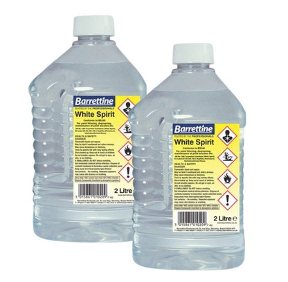 Barrettine White Spirit (2 Litre) Premium Quality Paint Solvent
