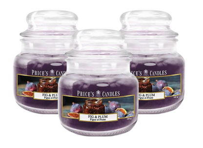 Prices Fragrance Collection Fig & Plum Small Jar Candle