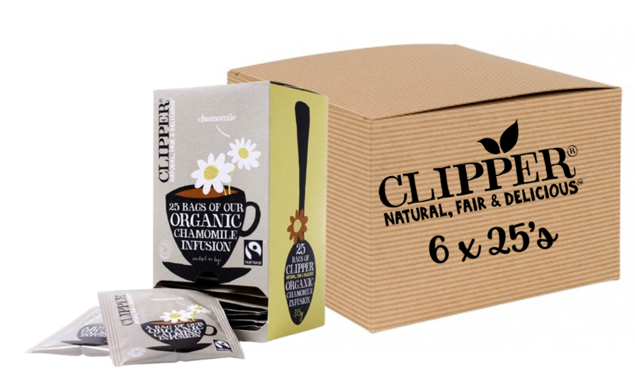 Clipper Fairtrade Organic Infusion Chamomile 25 Envelopes