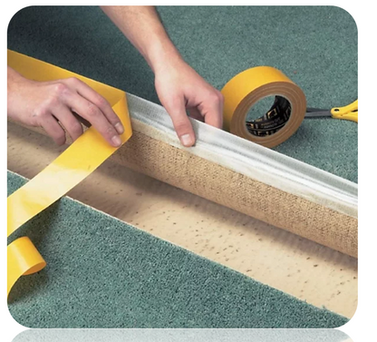 Carpet to Floor Tape | Floor to Carpet Adhesive | 8 Meter Rolls