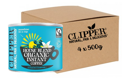 Clipper Fairtrade House Blend Organic Arabica Coffee 500g