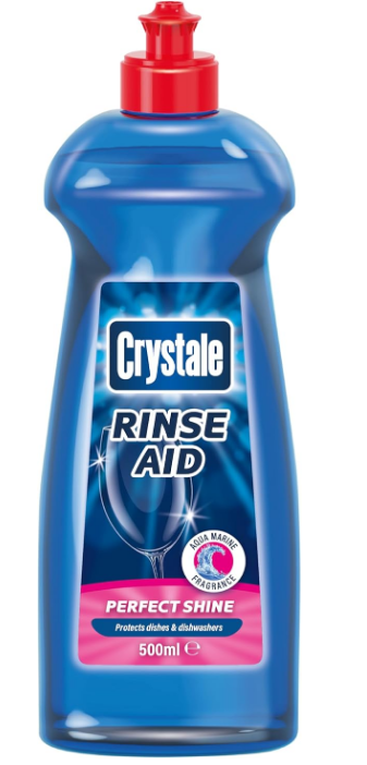 Crystale Streak Free Formula Dishwasher Rinse Aid 500ml