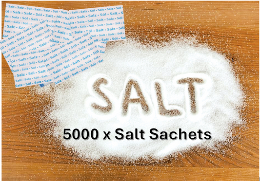 Multi Language 1g Salt Sachets 5000's