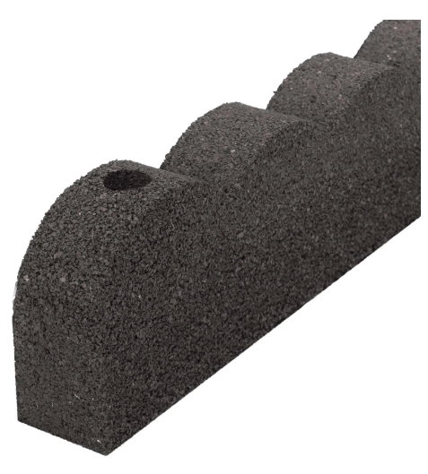 Flexi Curve Scallop Border (Grey)