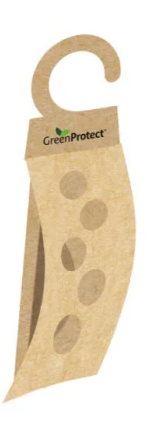 Green Protect Hanging Clothes Moth Trap | Odourless | 2 Pack | Easy Hangers