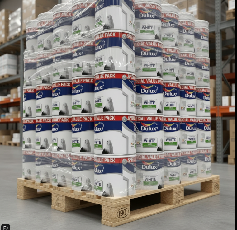 Dulux Silk Emulsion Paint 5L White | Walls & Ceilings | Wipable Finish