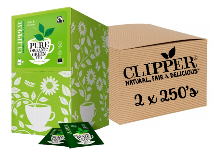 Clipper Fairtrade Organic Green 250 Envelopes