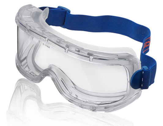 Beeswift Wide Vision Safety Goggles Clear