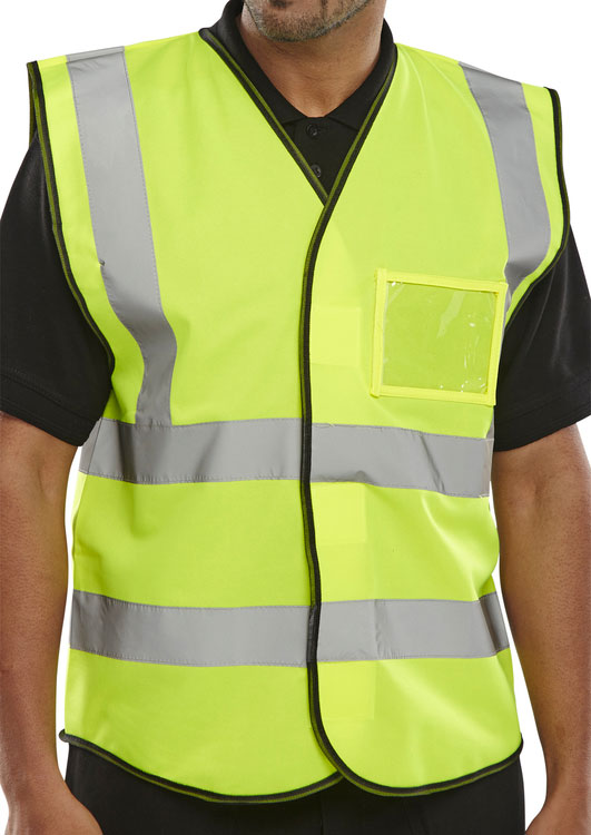 Beeswift ID Vest Hi-Vis - {ALL COLOURS / SIZES}