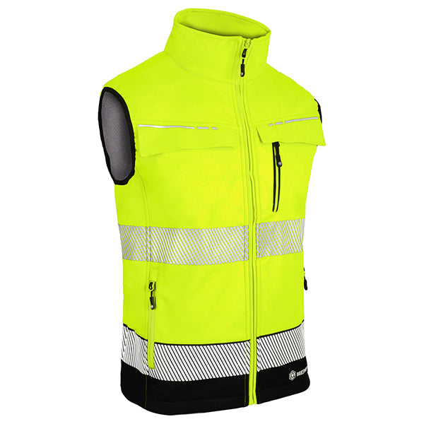 Beeswift Delta Hi-Vis Two Tone Yellow & Black Gilet ALL SIZES