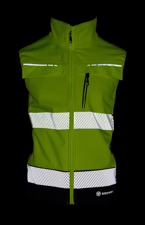 Beeswift Delta Hi-Vis Two Tone Yellow & Black Gilet ALL SIZES