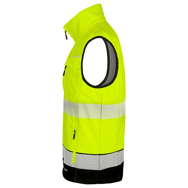 Beeswift Delta Hi-Vis Two Tone Yellow & Black Gilet ALL SIZES