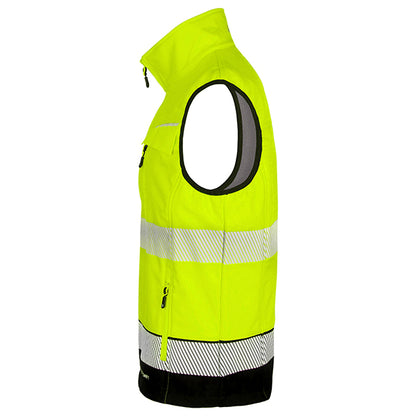 Beeswift Delta Hi-Vis Two Tone Yellow & Black Gilet ALL SIZES