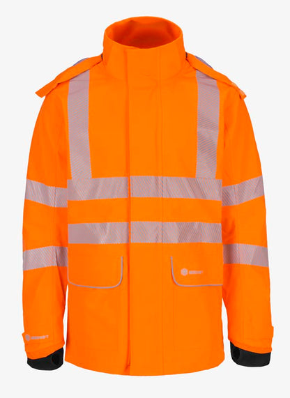Beeswift Stormwear Mens Hi-Vis Jacket Orange ALL SIZES
