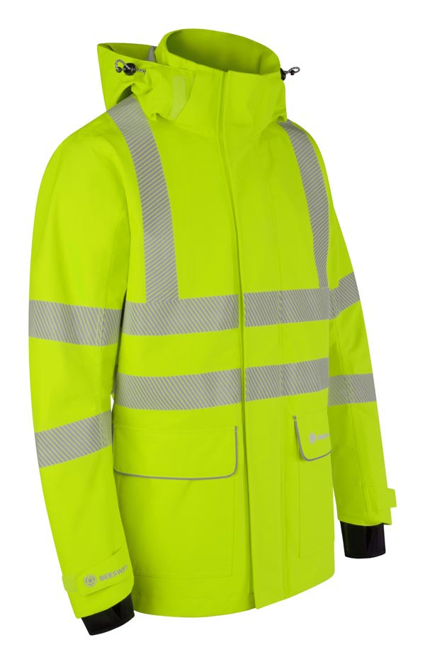 Beeswift Stormwear Mens Hi-Vis Jacket Yellow  ALL SIZES