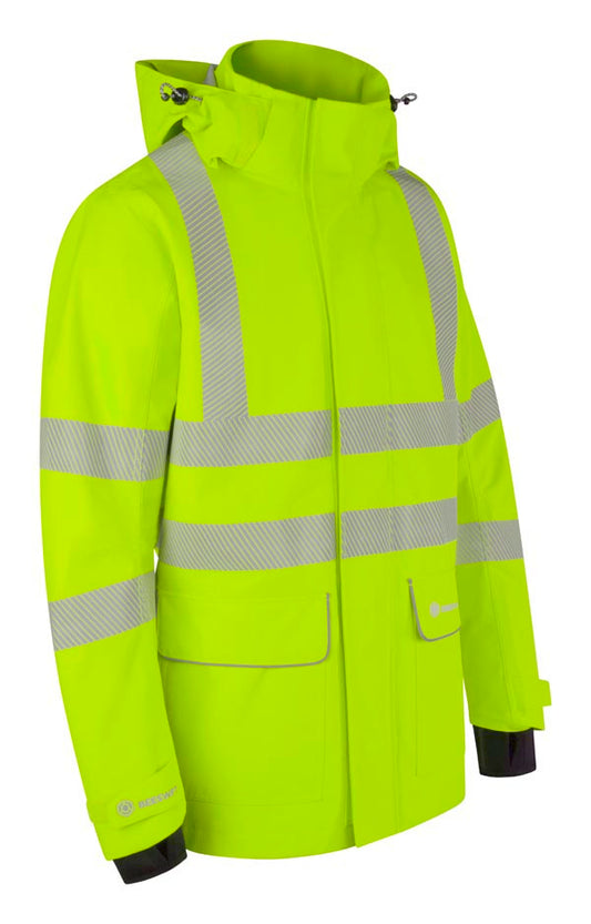 Beeswift Stormwear Mens Hi-Vis Jacket Yellow  ALL SIZES