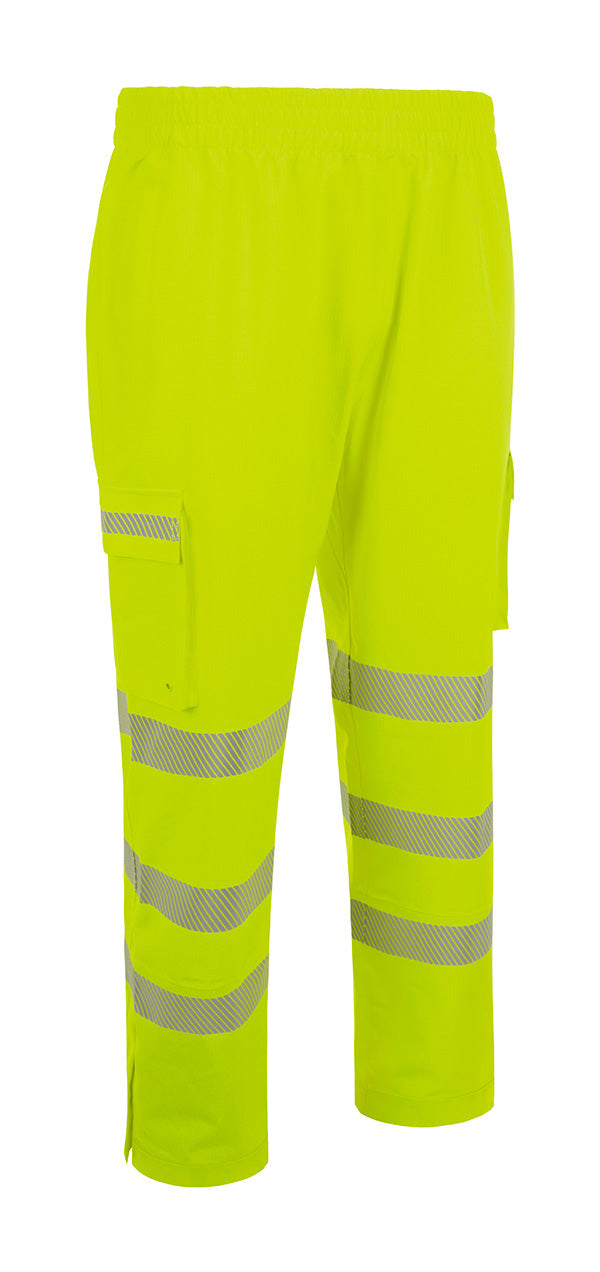 Beeswift Stormwear Mens Hi-Vis Overtrouser Yellow ALL SIZES