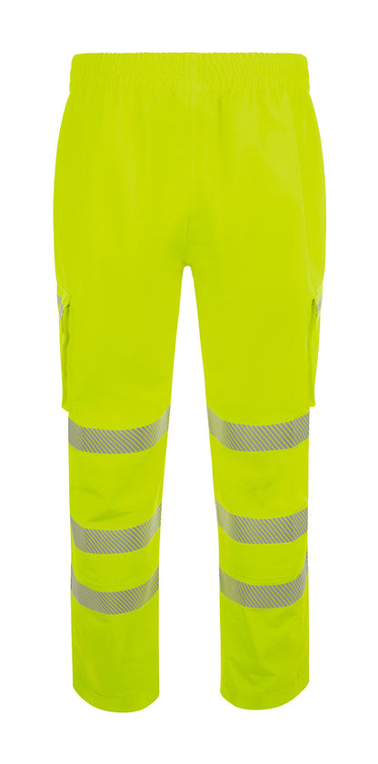 Beeswift Stormwear Mens Hi-Vis Overtrouser Yellow ALL SIZES