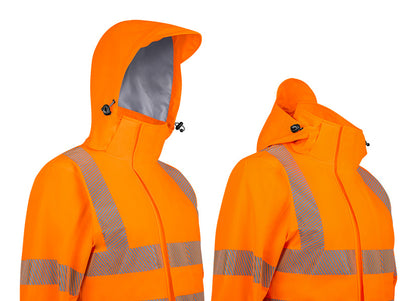 Beeswift Stormwear Womens Hi-Vis Jacket Orange ALL SIZES