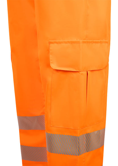 Beeswift Stormwear Womens Hi-Vis Overtrouser Orange ALL SIZES