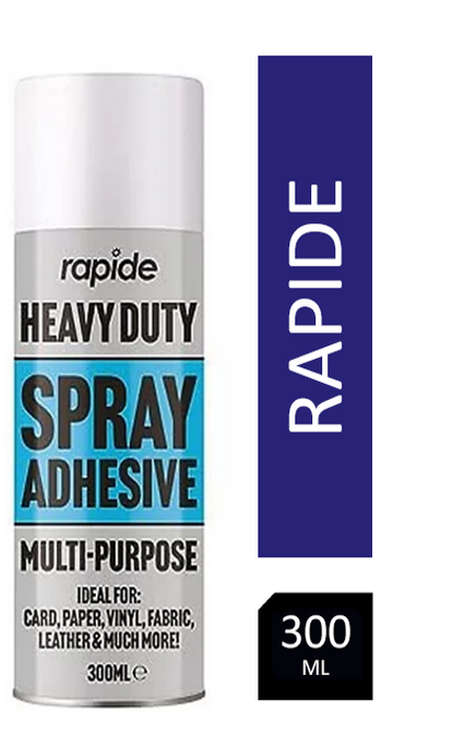 Rapide 300ml Heavy Duty Multi Purpose Aerosol Spray Adhesive.