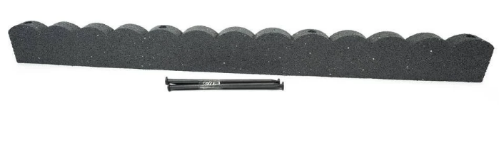 Flexi Curve Scallop Border (Grey)