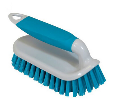 Brights Hand held Scrubbing Brush | Carpets Clothing Outdoor Furniture Car Wheels| Assorted Colours