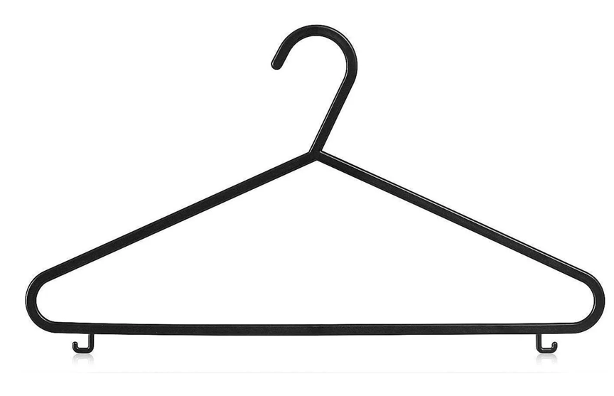 Pack Of Plastic Clothes Hangers