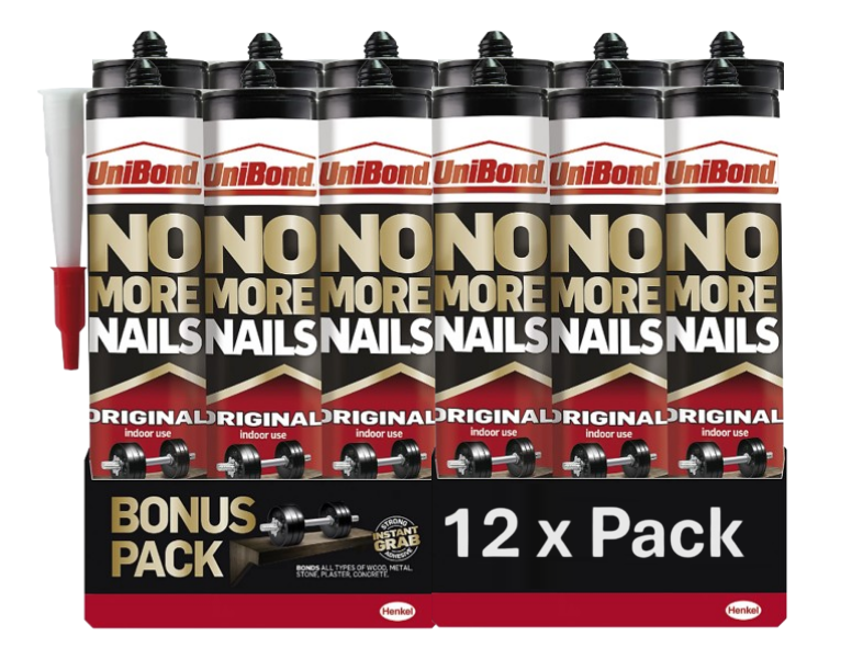 UniBond No More Nails Original White Grab adhesive Cartridge