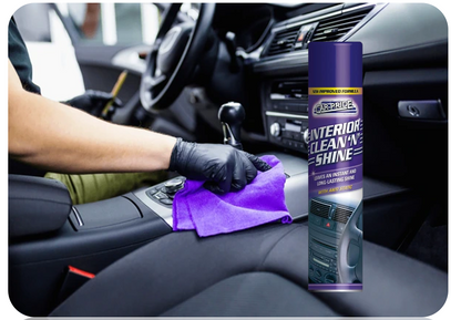 Car Interior Clean N Shine Cleaner Anti-Static Spray