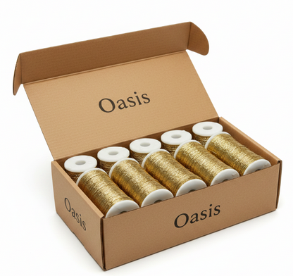 Oasis Floral Designs | Gold Bullion Wire | 25g x 30m Length