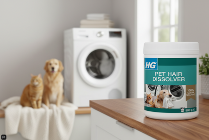 HG Pet Hair Dissolver, Pet Friendly & Washing Machine Safe | 1 x 500g