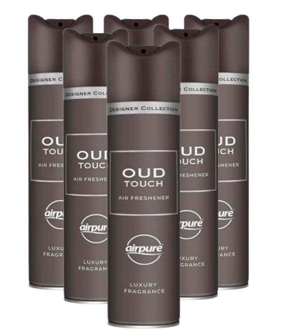 Airpure Luxury Air Freshener Spray | Deep Oud | 1 x 300ml