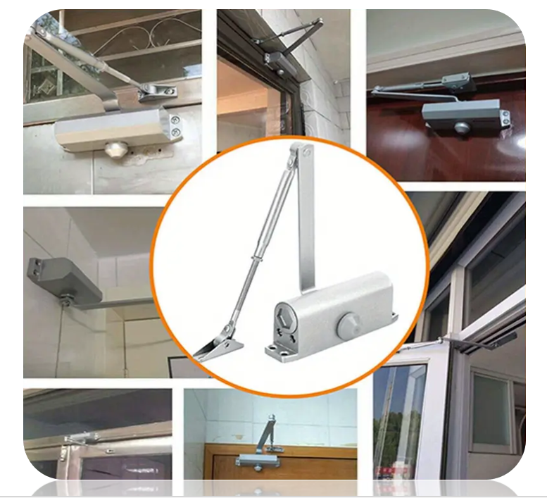 Securit Overhead Door Closer | Size 3 | Doors upto 60kg | Tested to BS EN1154