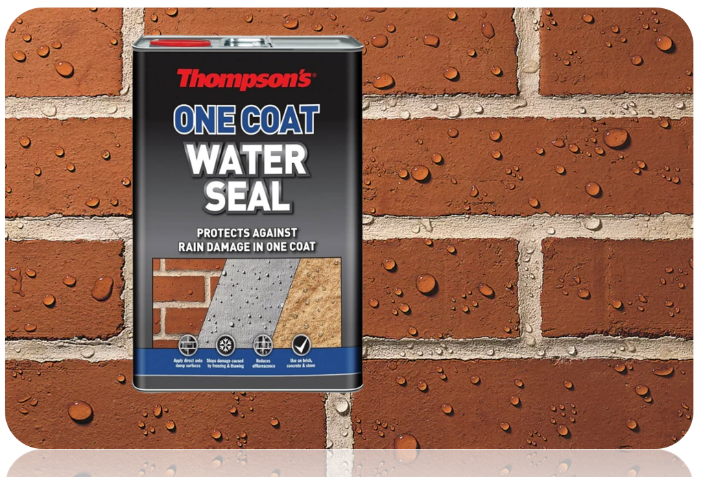 Ronseal Thompsons Water Seal 5 Litre Clear | Walls and Out Building Protection