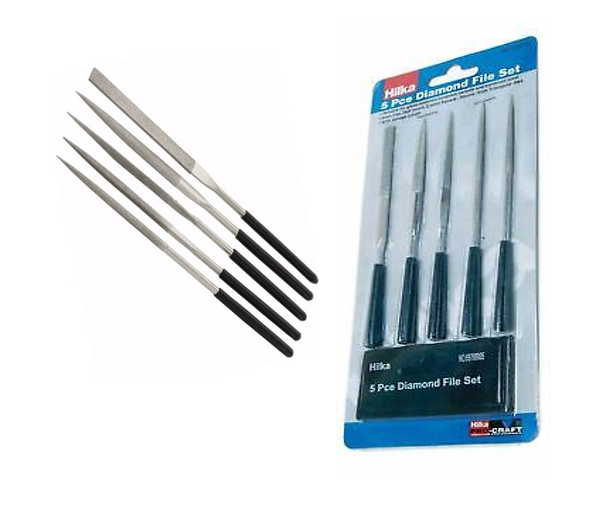 Hilka Tools 5 Piece Diamond File Set