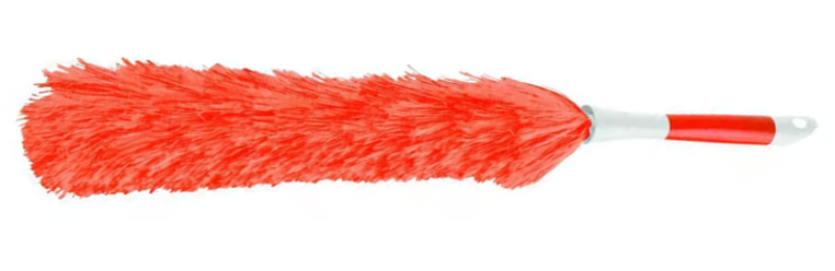 Red 61cm Flexible Microfibre Duster (Short Handle)
